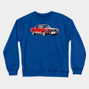 Ford Mustang Red Crewneck Sweatshirt